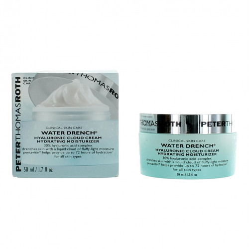 Peter Thomas Roth Water Drench Hyaluronic Cloud Cream, 1.7 oz Hydrating Moisturizer for Unisex - PS-AWPTRWDHCCHM16