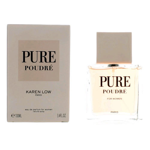 Pure Poudre by Karen Low, 3.4 oz Eau De Parfum Spray for Women - PS-AWPUPD34PS
