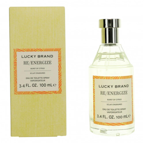Lucky Brand Re/Energize by Lucky Brand, 3.4 oz Eau de Toilette Spray for Women - PS-AWREENLB34S