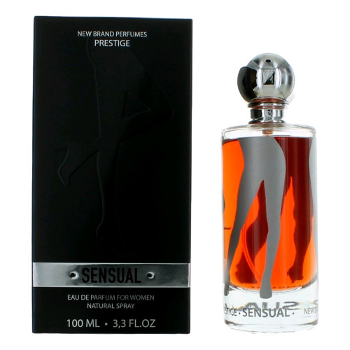 Sensual by New Brand, 3.3 oz Eau De Parfum Spray for Women - PS-AWSENNB34S