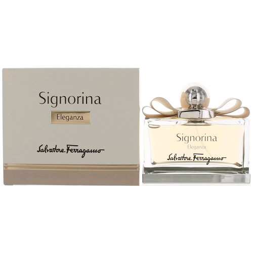 Signorina Eleganza by Salvatore Ferragamo, 3.4 oz Eau De Parfum Spray for Women - PS-AWSIGEL34PS