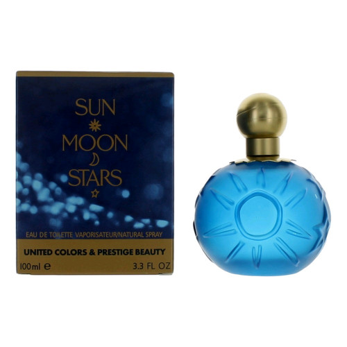 Sun Moon Stars by United Colors, 3.3 oz Eau De Toilette Spray for Women - PS-AWSMS34SN