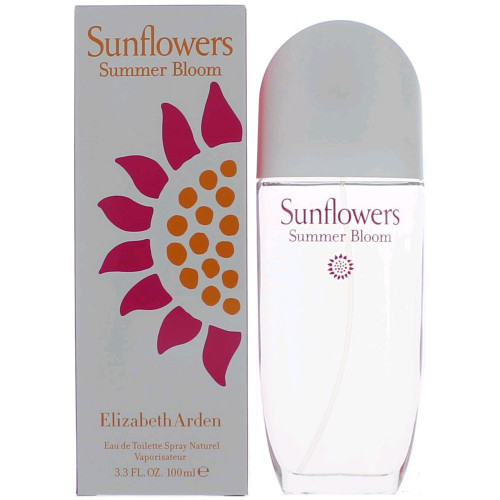 Sunflowers Summer Bloom by Elizabeth Arden, 3.4 oz Eau De Toilette Spray for Women - PS-AWSUNSM34S