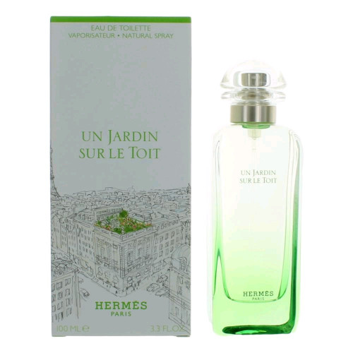 Un Jardin Sur Le Toit by Hermes, 3.3 oz Eau De Toilette Spray for Women - PS-AWSURLT34S