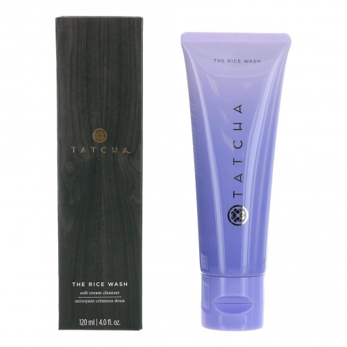 Tatcha The Rice Wash by Tatcha, 4 oz Skin-Softening Cleanser - PS-AWTCHRW4