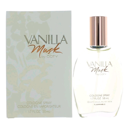 Vanilla Musk by Coty, 1.7 oz Cologne Spray for Women - PS-AWVANM17S