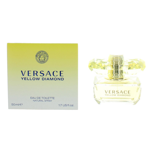 Versace Yellow Diamond by Versace, 1.7 Eau De Toilette Spray for Women - PS-AWVERYD17S