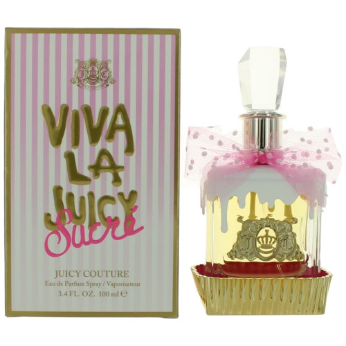 Viva La Juicy Sucre by Juicy Couture, 3.4 oz Eau De Parfum Spray for Women - PS-AWVLJS34S