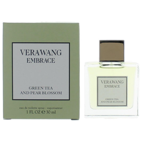 Vera Wang Embrace Green Tea and Pear Blossom by Vera Wang, 1 oz Eau De Toilette Spray for Women - PS-AWVWEGT1S