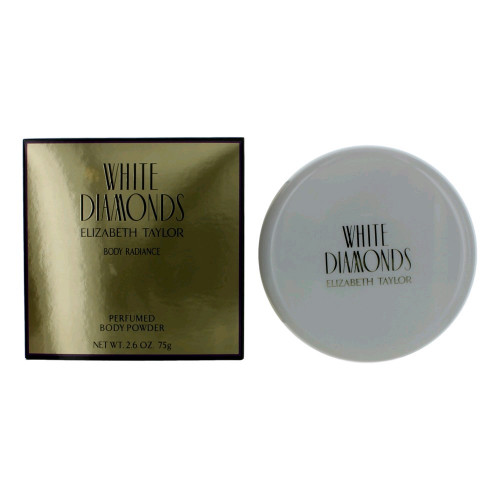 White Diamonds by Elizabeth Taylor, 2.6 oz Perfumed Body Powder for Women - PS-AWWHD26DP