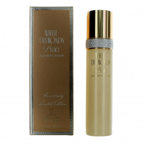 White Diamonds Legacy by Elizabeth Taylor, 3.3 oz Eau de Toilette Spray for Women - PS-AWWHDL34S