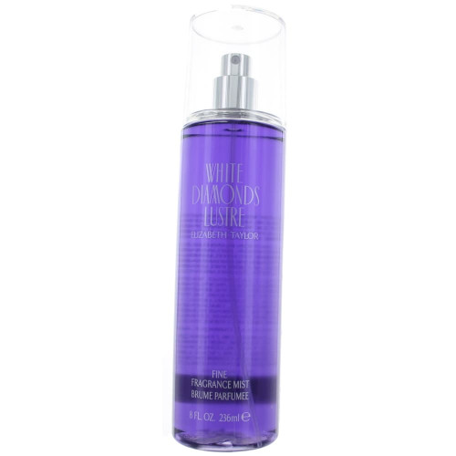 White Diamonds Lustre by Elizabeth Taylor, 8 oz Body Mist for Women - PS-AWWHDL8BM