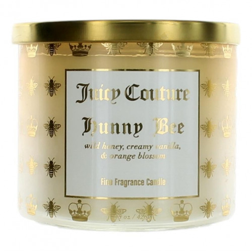 Juicy Couture 14.5 oz Soy Wax Blend 3 Wick Candle - Hunny Bee - PS-CJCHBEE145