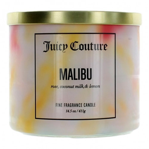 Juicy Couture 14.5 oz Soy Wax Blend 3 Wick Candle - Malibu - PS-CJCMLB145