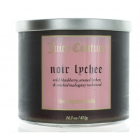 Juicy Couture 14.5 oz Soy Wax Blend 3 Wick Candle - Noir Lychee