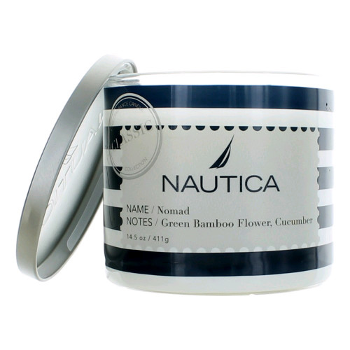 Nautica 14.5 oz Soy Wax Blend 3 Wick Candle - Nomad - PS-CNNOM145