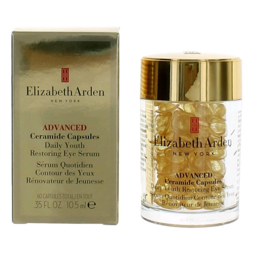 Ceramide by Elizabeth Arden, 60 Advanced Daily Youth Restoring Eye Serum Capsules - PS-EACEDYREYE60