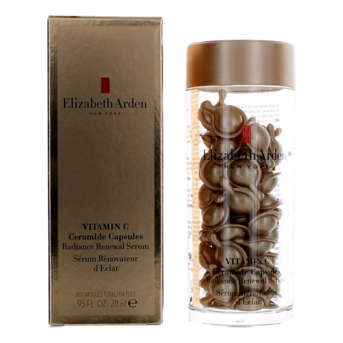 Vitamin C Ceramide Radiance Renewal Serum by Elizabeth Arden, 60 Capsules for Women - PS-EACVCC60