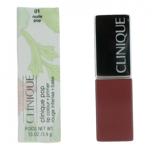 Clinique Pop by Clinique, .13 oz Lip Colour + Primer - 01 Nude Pop - PS-PLCP01NP