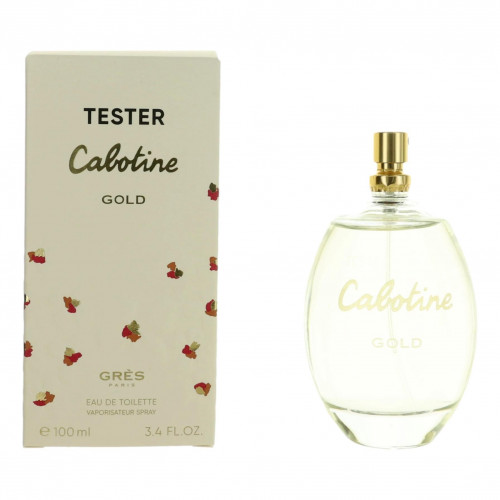 Cabotine Gold by Parfums Gres, 3.4 oz Eau De Toilette Spray for Women Tester - PS-TWCABG34S