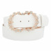 3d Rhinestone Flower Double Circle Belt - CC-58400