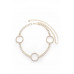 Crystal Embellished Circle 2 Line Chain Belt - CC-54889