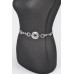 Hammered Metal Chain Belt Collection - CC-WH2001093