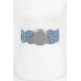 Denim Multi Eyelet Rounds Western Belt Collection - CC-WH2001095
