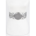 Faux Leather Multi Eyelet Round Western Belt Collection - CC-WH2000835