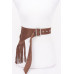 Faux Suede Fringe Belt Collection - CC-WH2000759