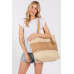 Two Tone Woven Straw Bag Collection - CC-WH2001141