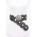 Multi Metal Round Pu Vintage Belt Collection - CC-WH2000763