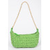 Faux Straw Zip Chain Shoulder Clutch Collection - CC-WH2000823