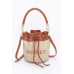 Faux Straw Bucket Bag Collection - CC-WH2001504