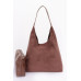 Faux Suede Bindle Bag W/ Pouch Collection - CC-WH2000766