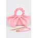 Nylon Top Handle Bag With Bow Front Clutch Collection - CC-WH2000822