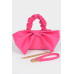 Nylon Top Handle Bag With Bow Front Clutch Collection - CC-WH2000822