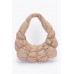 Pleated Faux Leather Shoulder Bag Collection - CC-WH2001210