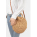 Faux Straw Round Wood Handle Bag Collection - CC-WH2001079
