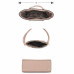 2In1 Smooth Matching Shoulder Tote Bag With Crossbody Set Collection - CC-57815