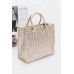 Metallic Braided Tote Bag Collection - CC-WH2001493