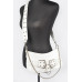 Faux Leather Stud Double Buckles Shoulder Bag Collection - CC-WH2001081