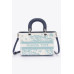 Embroidery Faux Leather Tote Bag Collection - CC-WH2001503