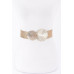 Round Alloy Clasp Stretch Belt - CC-WH2002030