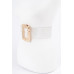 Rectangle Alloy Clasp Clear Belt - CC-WH2002024