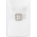 Stone Alloy Clasp Clear Belt - CC-WH2002026