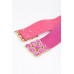 Multi Stone Metallic Straw Stretch Belt - CC-WH2002025