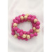 Alloy Wood Bead Bracelet - CC-57357