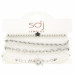 Sodajo Star Beaded Bracelet Set - Designer Style - CC-57807