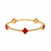 Alloy Flower Station Stretch Bracelet - CC-58207